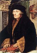 Hans holbein the younger Portrait of Erasmus of Rotterdam oil on canvas